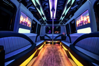 party bus hardwood floors