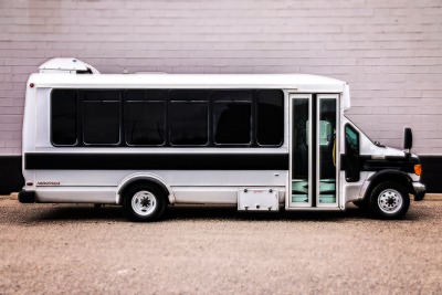 28-passenger limo bus rentals